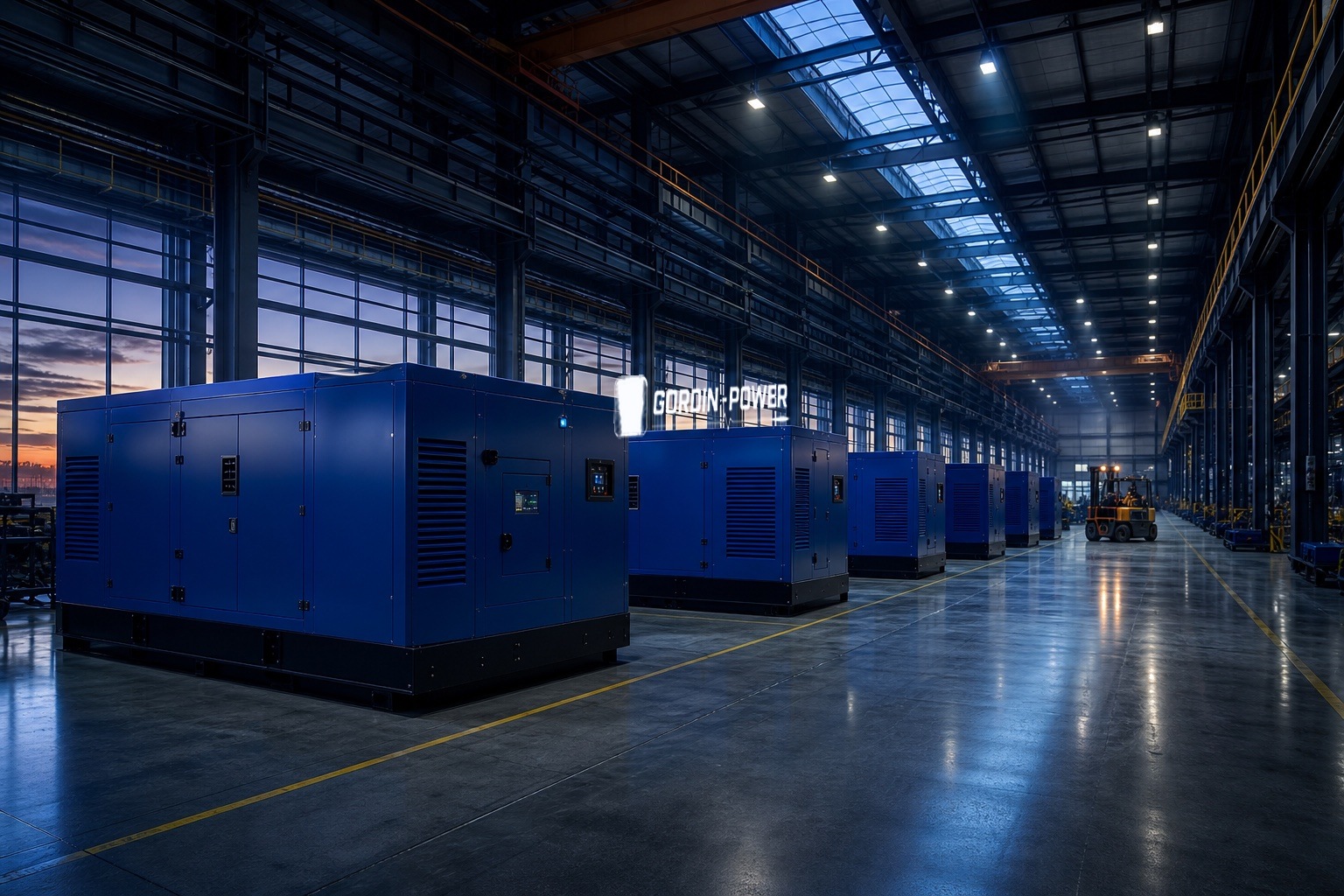 GORDIN POWER industrial generator sets